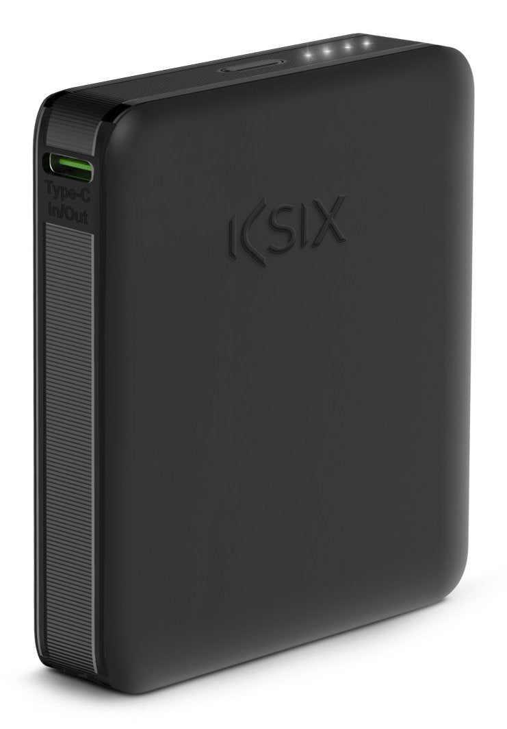 Ksix Nano Powerbank 5.000 Mah - Tamaño De Bolsillo - Power Delivery - 20 W - Cable Usb-C A Usb-C - Indicadores Led -