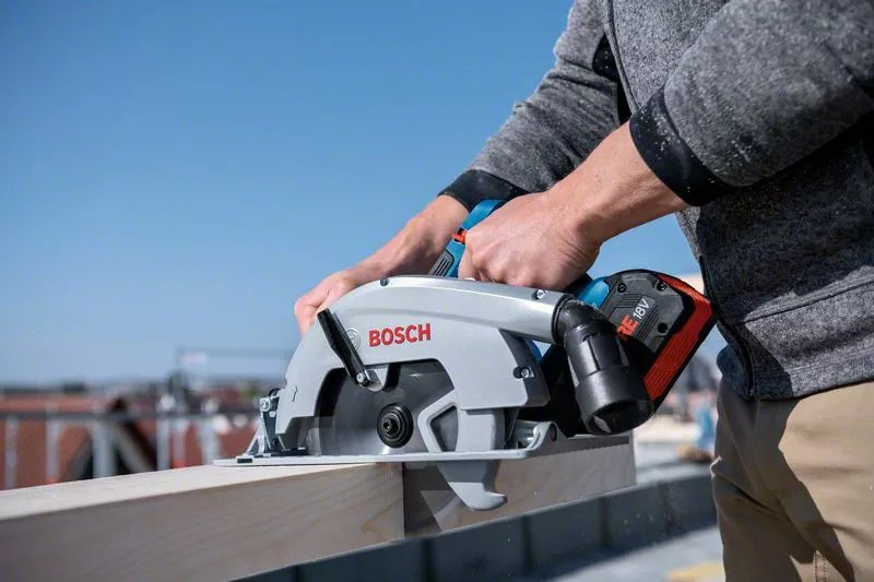 EAN 4059952577951 - Bosch GKS 18V-70 L PROFESSIONAL 19 cm Aluminio, Negro, Azul 5000 RPM 1800 W imagen 7