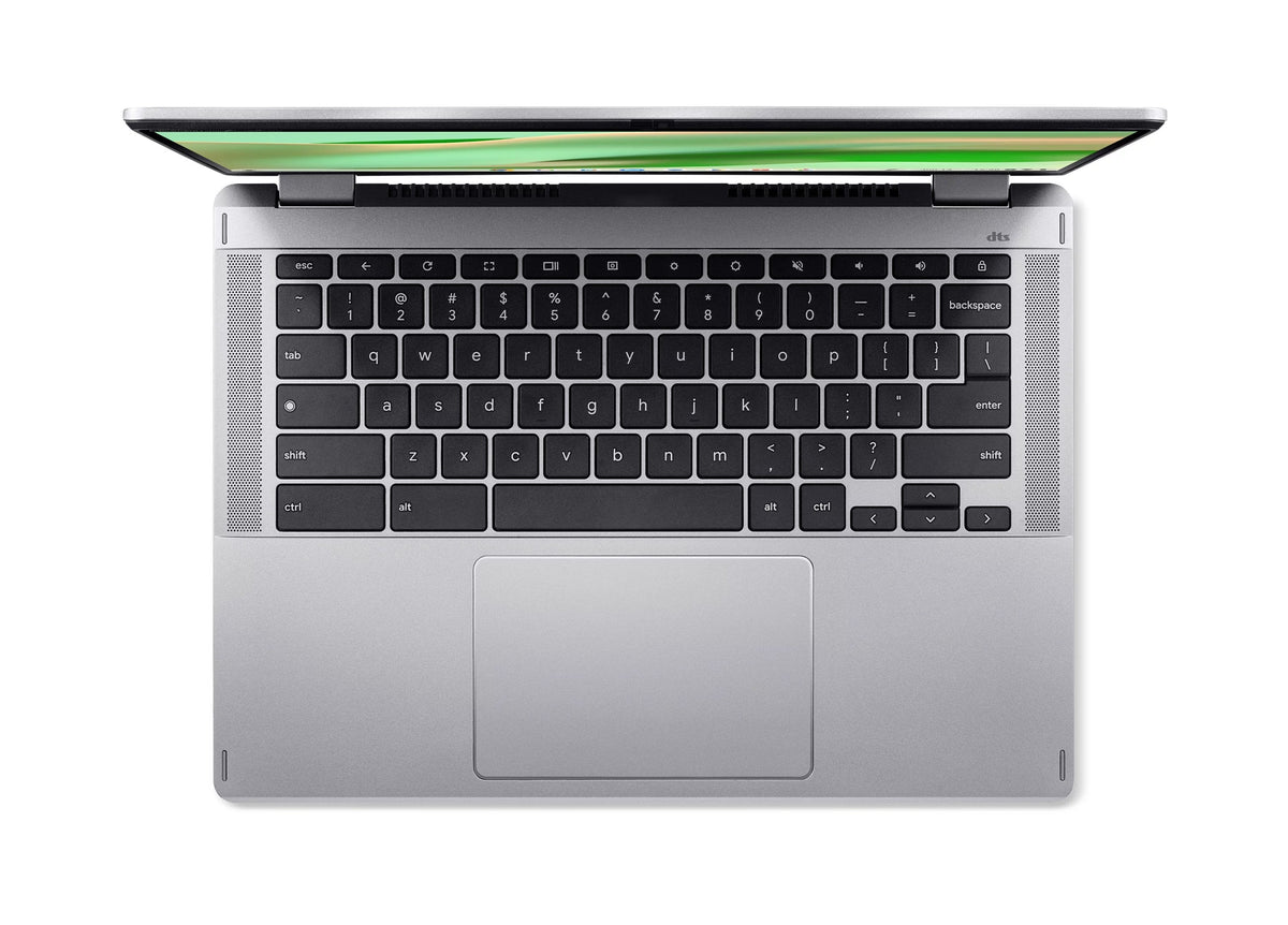 Portátil Acer Chromebook Spin 314 Cp314 2hn C7t7 14" Wuxga Intel N100 8gb Ram 128 Gb Emmc Uhd Graphics Google Chromeos Plata Ratón Incluido
