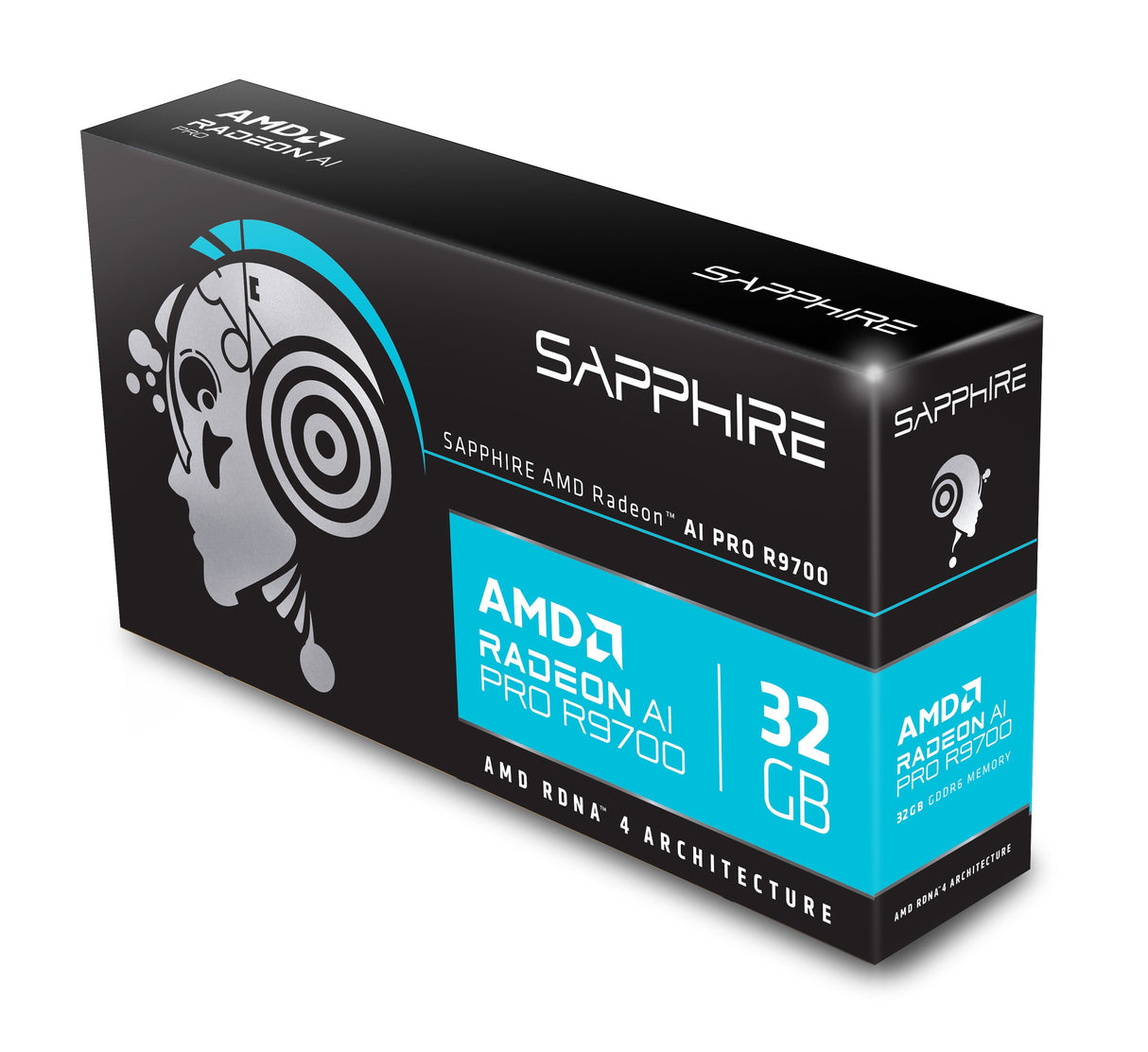 EAN 4895106297234 - Sapphire AMD RADEON AI PRO R9700 32 GB GDDR6 imagen 2