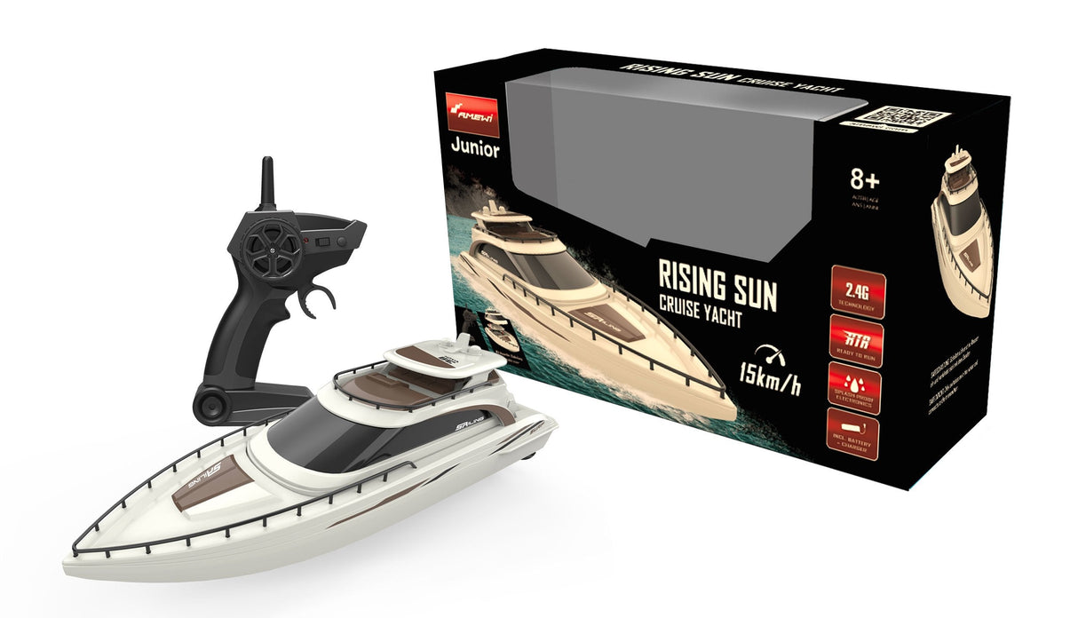 Amewi Rc Boot Rising Sun Cruise Yacht Li-Ion Akku 800mah 8+