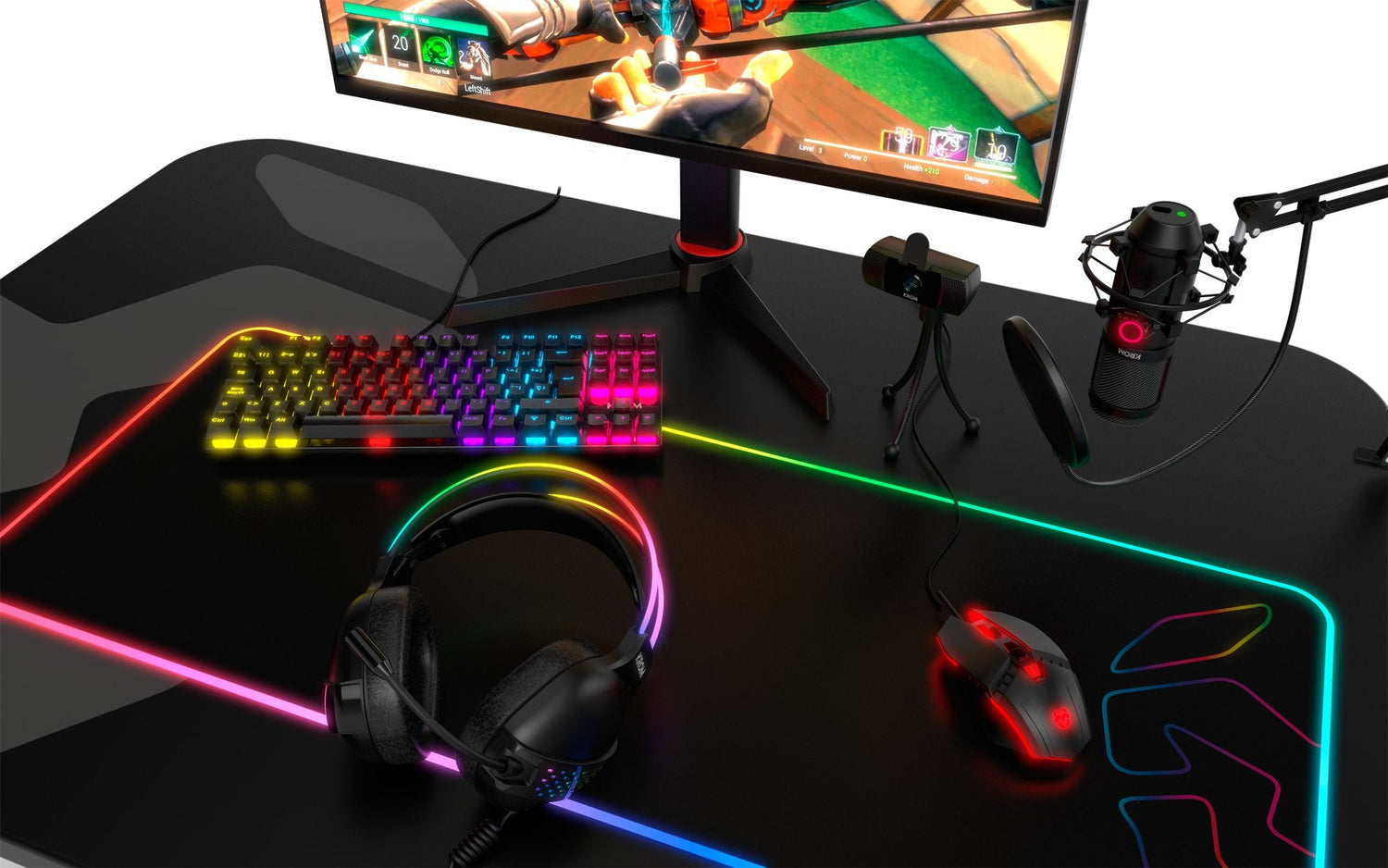 EAN 8436587972713 - Krom Kasic TKL teclado Juego USB Negro imagen 10