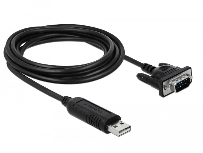 Delock Adaptador Usb 2.0 Typ-A A 1 X Seriell Rs-232 Db9