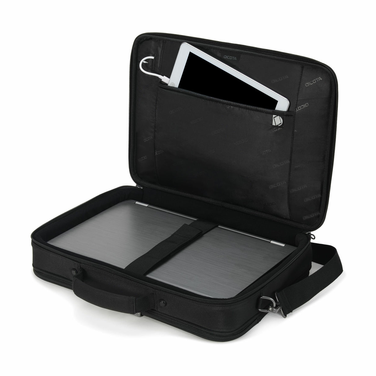 EAN 7640158668191 - DICOTA Eco Multi Plus SELECT 39,6 cm (15.6") Bandolera Negro imagen 3
