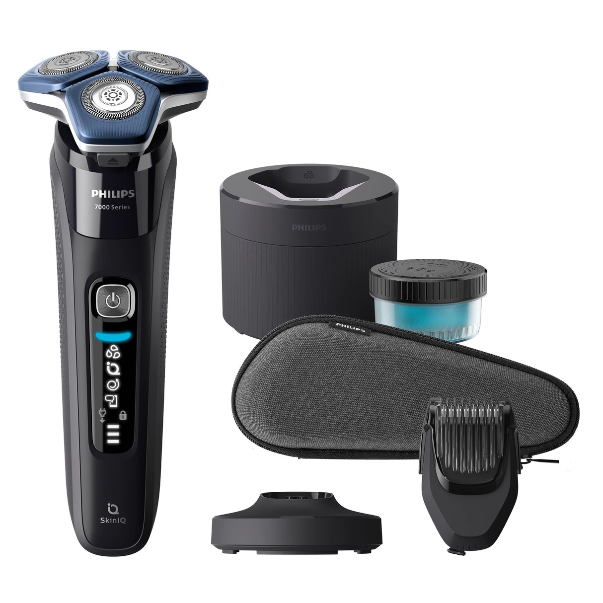 EAN 8720689010931 - Philips SHAVER Series 7000 S7886/58 afeitadora Máquina de afeitar de rotación Recortadora Negro imagen 4