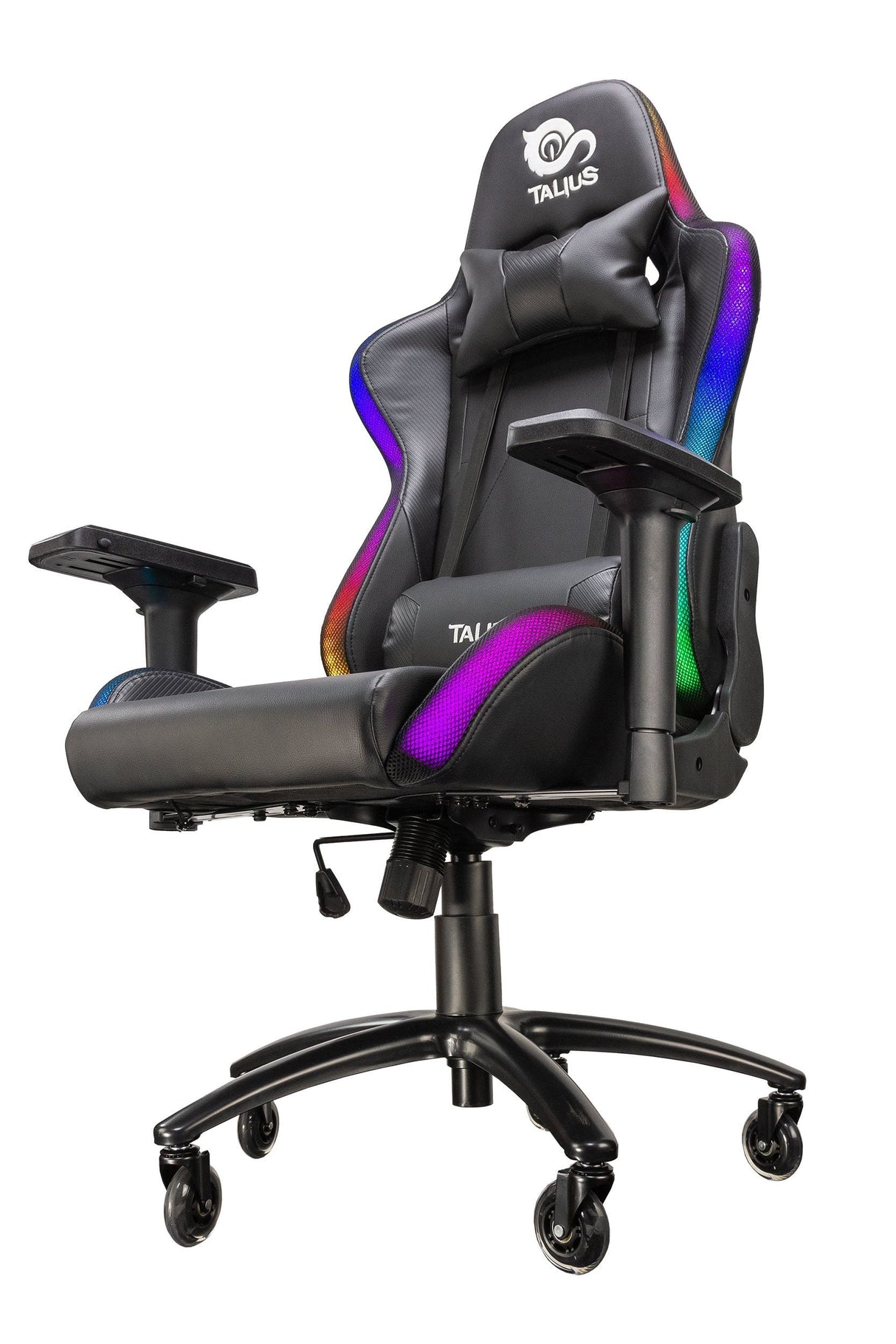 Talius Silla Camaleon Gaming Rgb, 4d,Frog, Base Metal,Ruedas 75mm Silicona,Gas