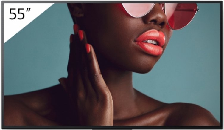 Sony Fw-55bz40l Pantalla Señalización Digital 139,7 Cm (55") Lcd Wifi 700 Cd / M² 4k Ultra Hd Negro Android 24/7