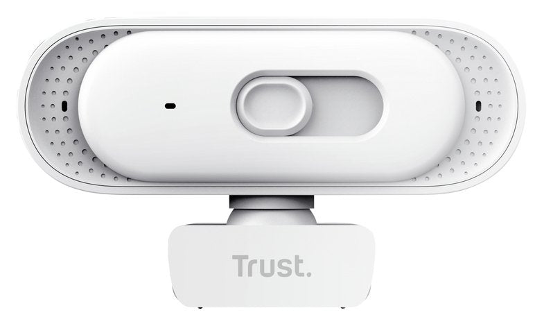 Webcam Trust Tomar 2k Qhd 2560x1440 30fps Fov 76 Grados Reduccion Ruido Privacidad Blanco