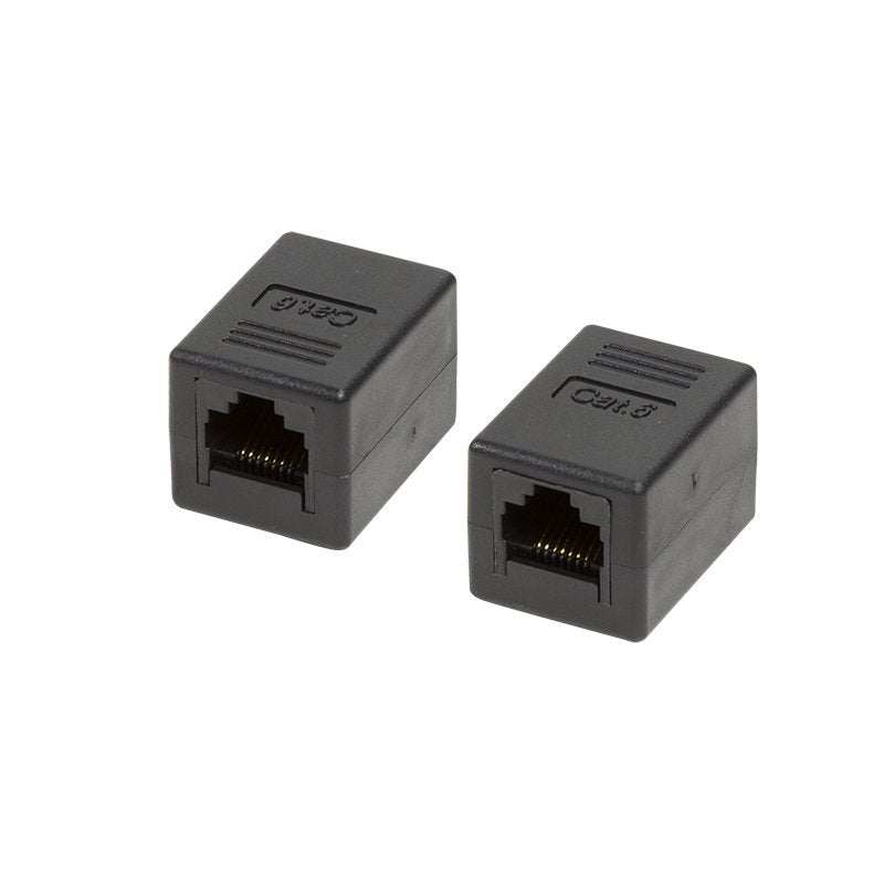 Logilink Np0034a Empalme  2x Rj45 Cat.6 Utp, Negro