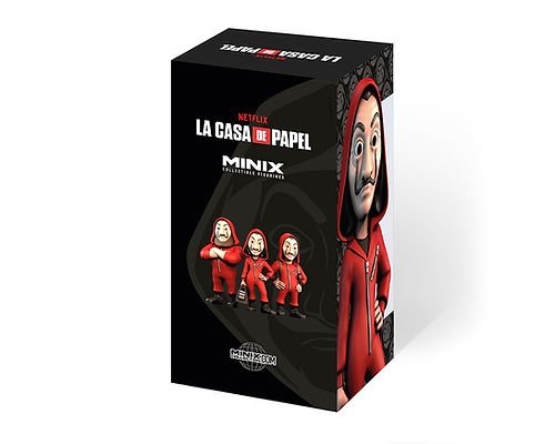 Figura Minix Tokio La Casa De Papel 12cm