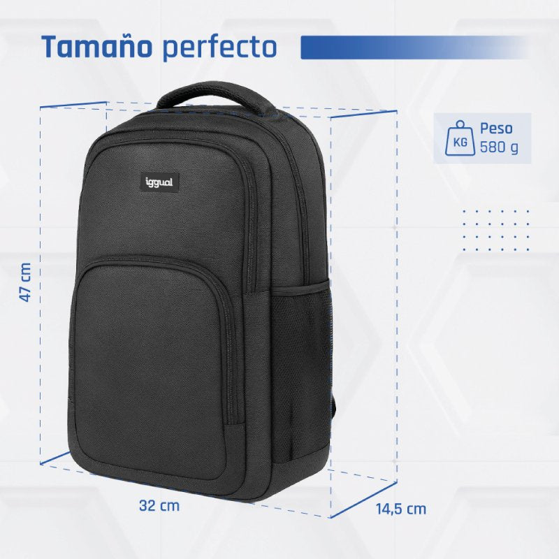 EAN 8435364320242 - iggual IGG320242 maletines para portátil 43,2 cm (17") Negro imagen 6