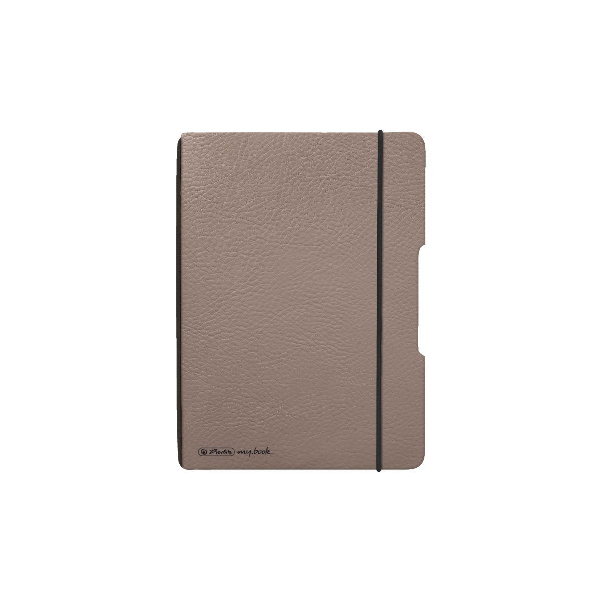 Cuaderno Herlitz Flex A6 40 Hojas Aspecto Cuero Fsc Mix Taupe