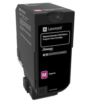EAN 0734646614368 - Lexmark 74C2SM0 cartucho de tóner 1 pieza(s) Original Magenta imagen 1
