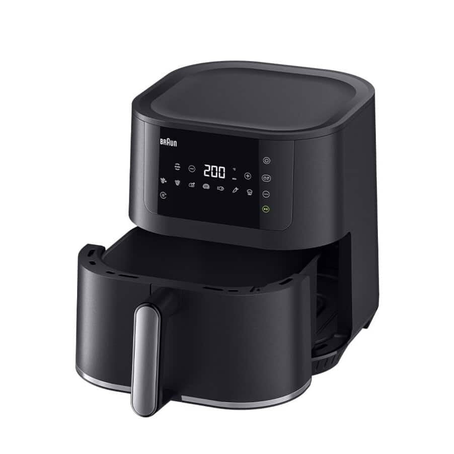 Freidora Braun Houshold Multifry 5, Hf 5034i (Negro, 1.700 Watt, Korb 6,0 Liter) 0x12500022