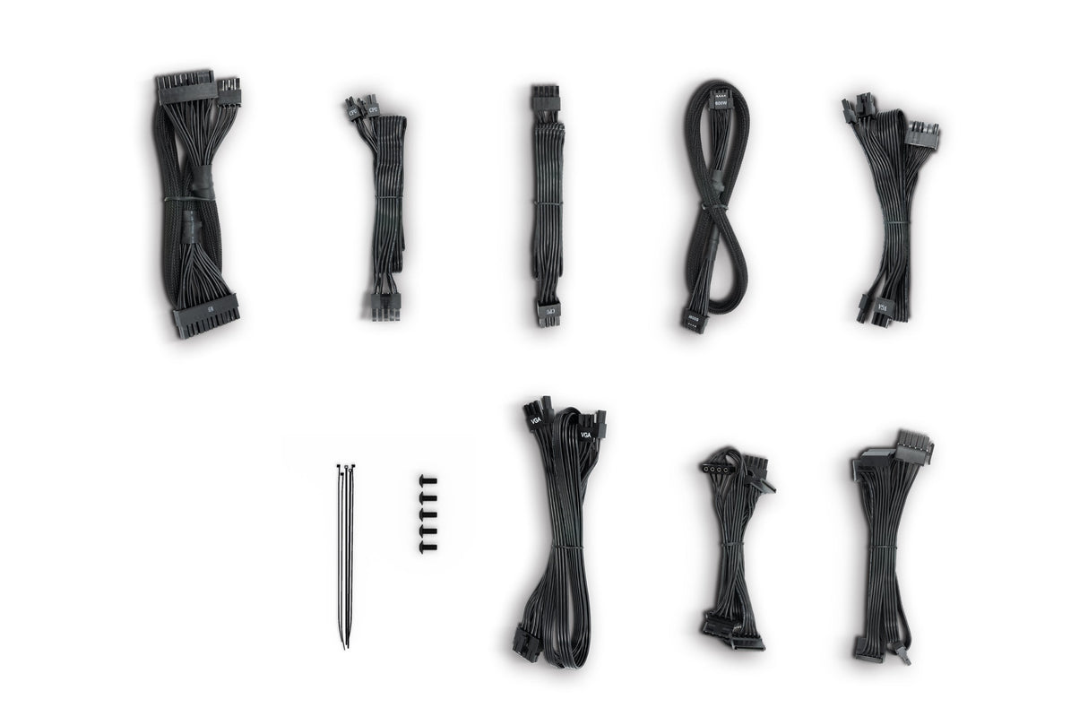 Fuente De Alimentación Pure Power 13 M 850w 1x Gpu De Alta Potencia De 12 Pines, 4x Pcie, Gestión De Cables, 850 Vatios Bp027eu Negro