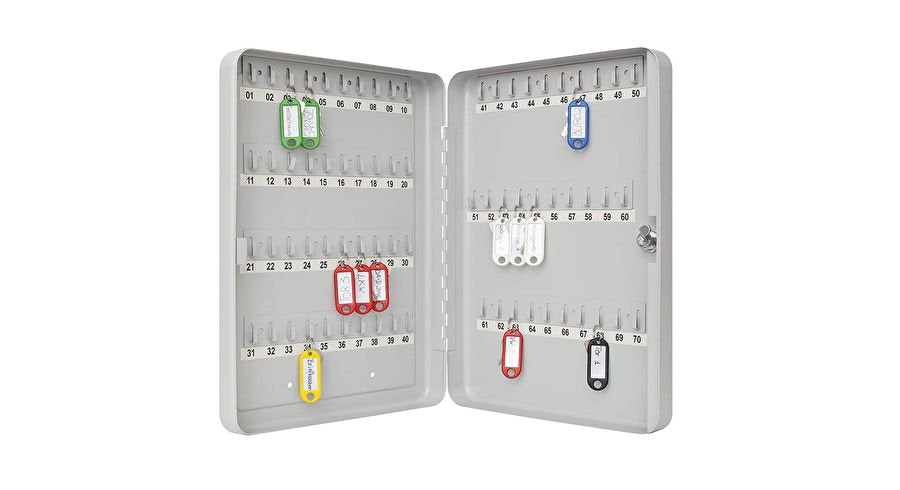Wedo Caja Para Llaves Con 70 Seguridad Cerradura Gris Claro