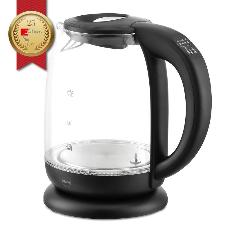 EAN 5908277386054 - ELDOM C510C Lumi tetera eléctrica 1,7 L 2200 W Negro imagen 1