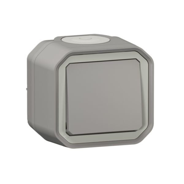 Legrand 069711l Plexo New Frap Ip44 Wechselschalter Grau 10a
