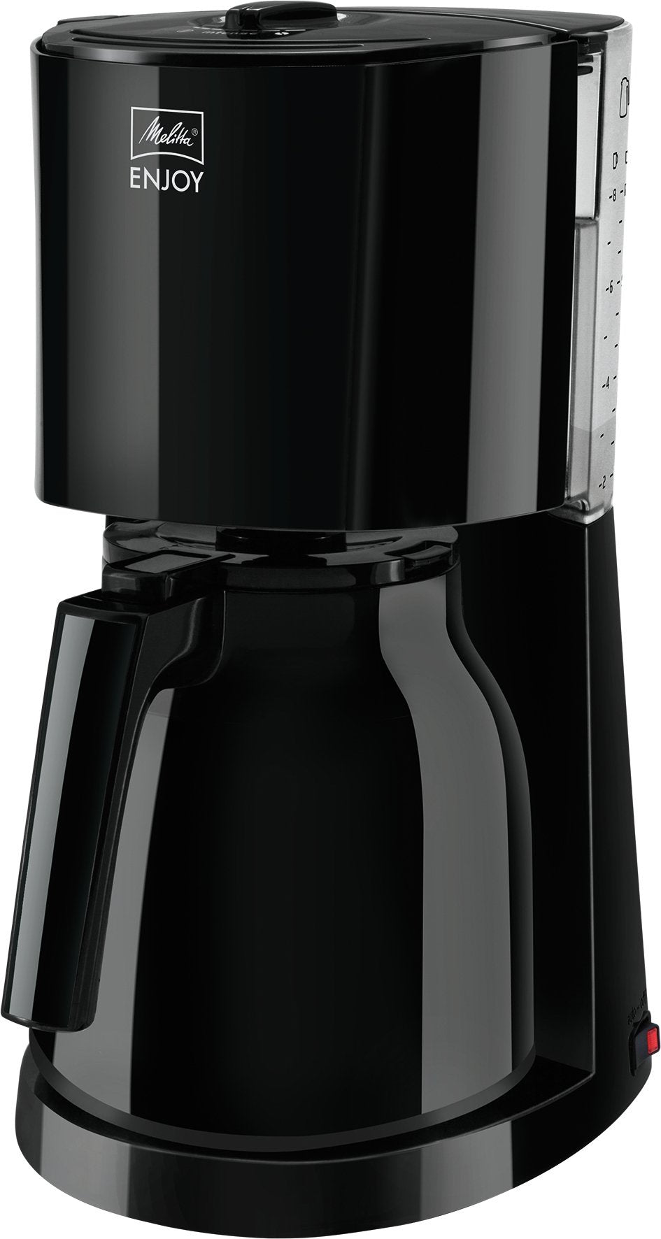 Cafetera De Filtro Melitta 1017-06 Negro, Cafetera De Filtro, De Café Molido, 1000 W, Negro