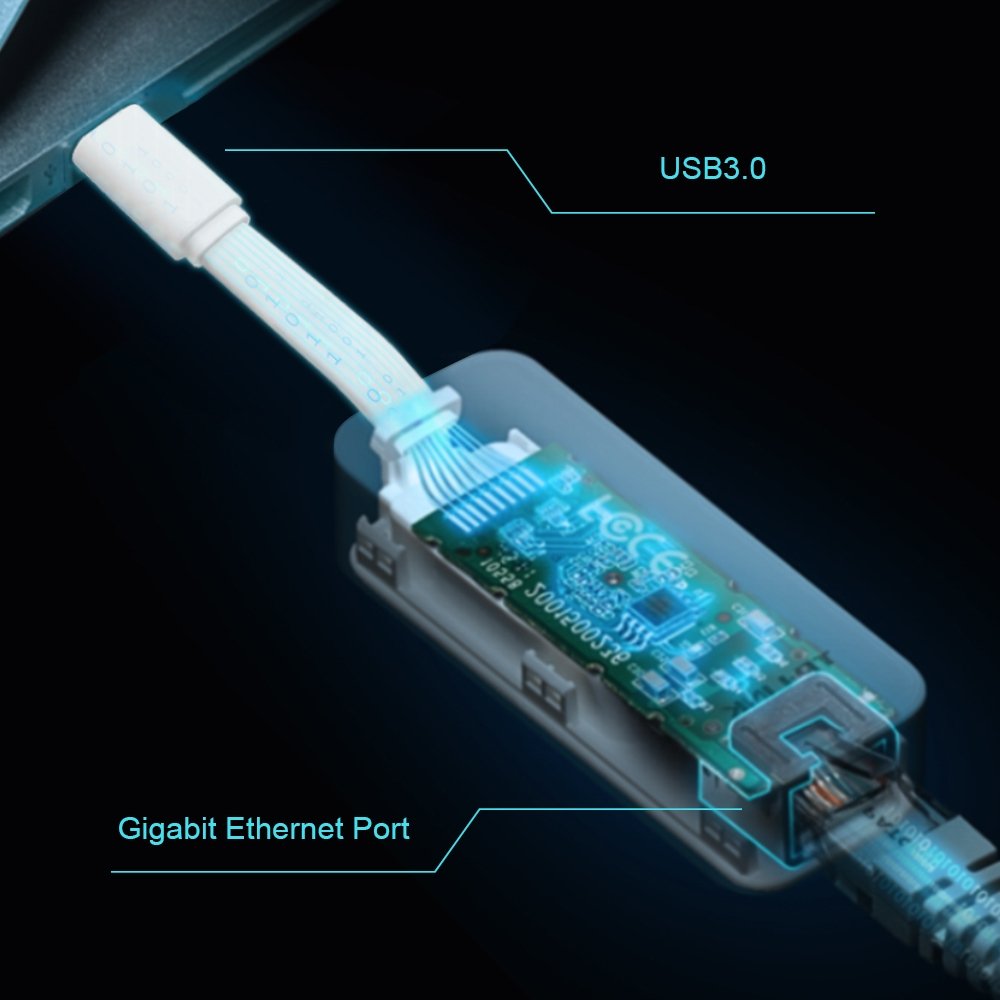 EAN 6935364072599 - TP-Link UE300C adaptador y tarjeta de red Ethernet 1000 Mbit/s imagen 5