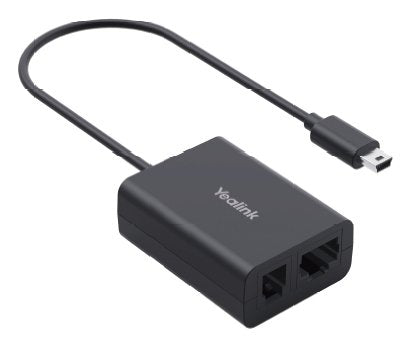 Adaptador Yealink Ehs62, Para Auriculares Inalámbricos Negro Ehs62