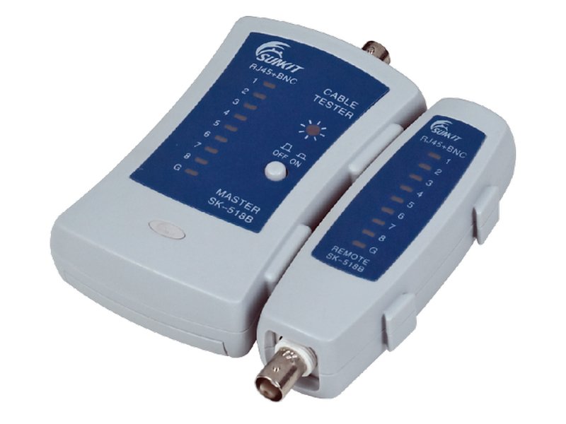 EAN 5901738553064 - Alantec NI007 comprobador de cables de red Comprobador de alimentación PoE Azul, Gris imagen 1