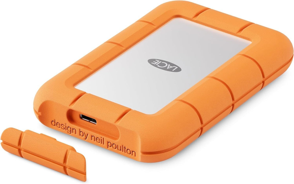 EAN 8719706044684 - LaCie STMF500400 unidad externa de estado sólido 500 GB USB Tipo C USB 3.2 Gen 2x2 Gris, Naranja imagen 3