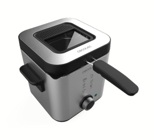 EAN 8435484031028 - Cecotec 03102 freidora Sencillo 1,5 L Independiente 900 W Acero inoxidable imagen 2