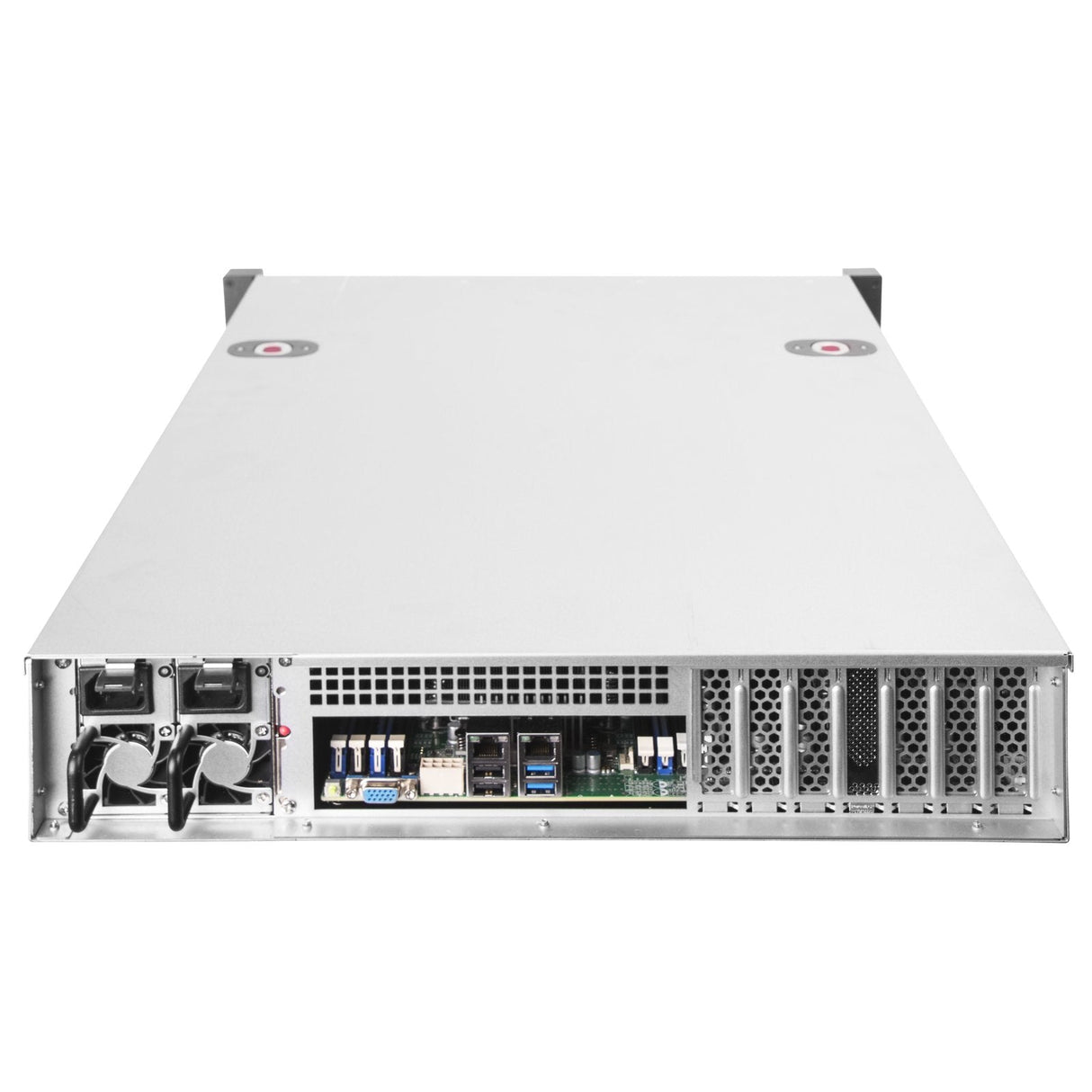 Silverstone Chasis De Almacenamiento Con Montura En Rack 2u De 12 Bahías 2,5/3,5 Hdd/Ssd Con Interfaz Mini-Sas Hd Sff-8643 12 Gb/S