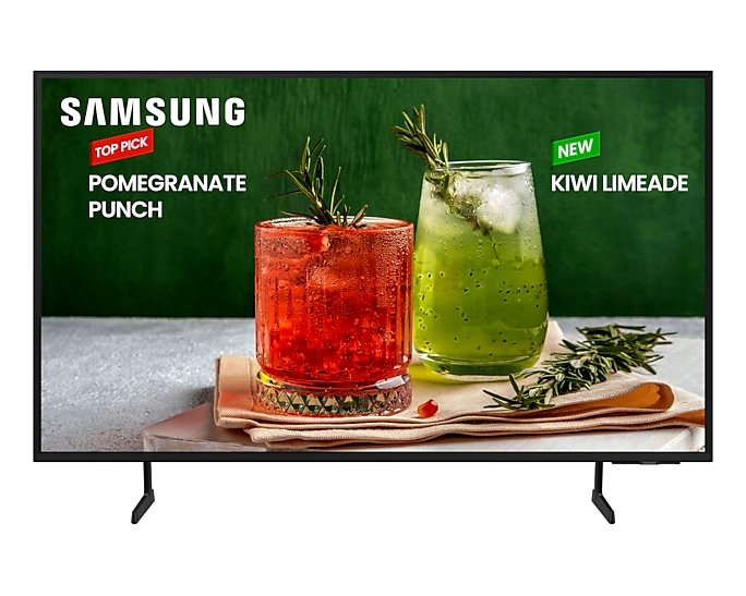 Samsung Lh65bedhlguxen Pantalla Plana Para Señalización Digital 165,1 Cm (65") Wifi 4k Ultra Hd Negro Tizen 16/7