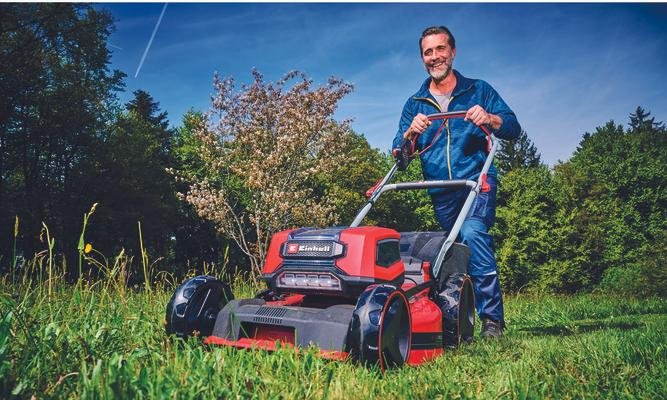 EAN 4006825671650 - Einhell GP-CM 36/47 S Li BL Cortacésped manual Batería Negro, Rojo imagen 3