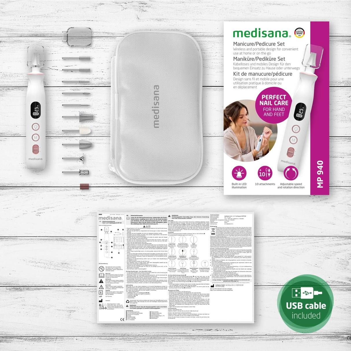 EAN 4015588851575 - Medisana MP 940 Establecer Blanco imagen 3