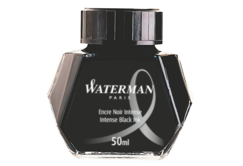 Tintero Waterman Negro Intenso