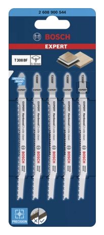 Bosch Hoja De Sierra De Calar Expert T 308 Bf `` Madera Dura 2 Caras Limpia '' 2608900544