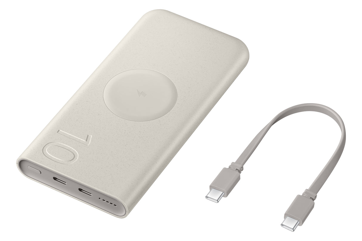 EAN 8806095312170 - Samsung EB-U2510XUEGEU batería externa 10000 mAh Cargador inalámbrico Beige imagen 6