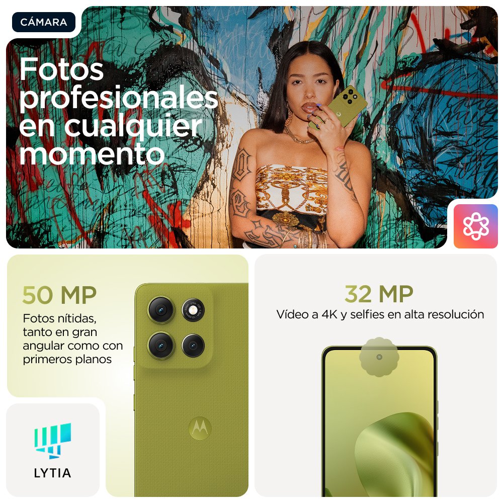 Motorola Moto G86 5g 256gb, Móvil Verde Oliva