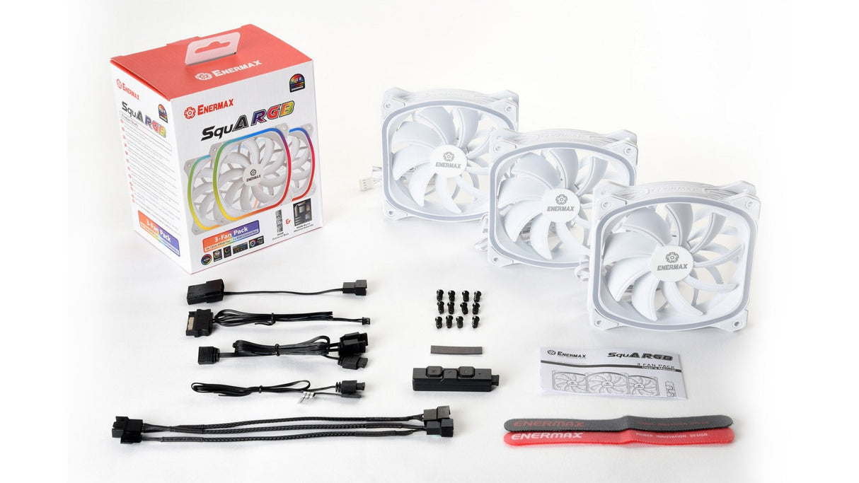EAN 4713157724311 - Enermax SquA RGB White Carcasa del ordenador Ventilador 12 cm Blanco imagen 6