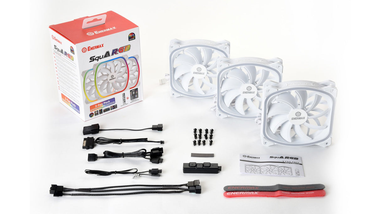 EAN 4713157724311 - Enermax SquA RGB White Carcasa del ordenador Ventilador 12 cm Blanco imagen 6