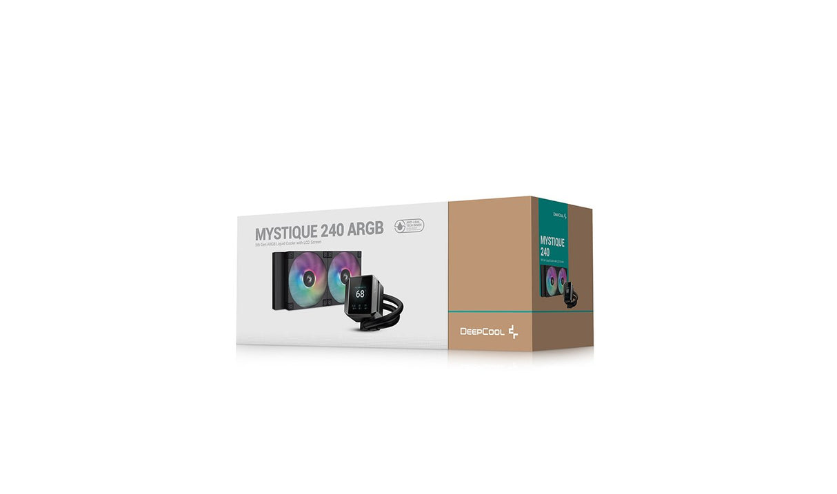 EAN 6933412728870 - DeepCool MYSTIQUE 240 ARGB Procesador Sistema de refrigeración líquida todo en uno 12 cm Negro 1 pieza(s) imagen 6