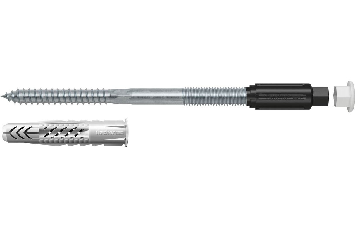 EAN 4048962316674 - Fischer 544675 tornillo de anclaje y taco 2 pieza(s) Juego de enchufes de pared y tornillos imagen 1