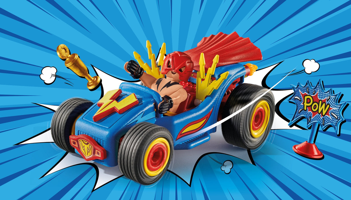 Playmobil 71632 Funstars Racing Luchador Juguete De Construcción 71632