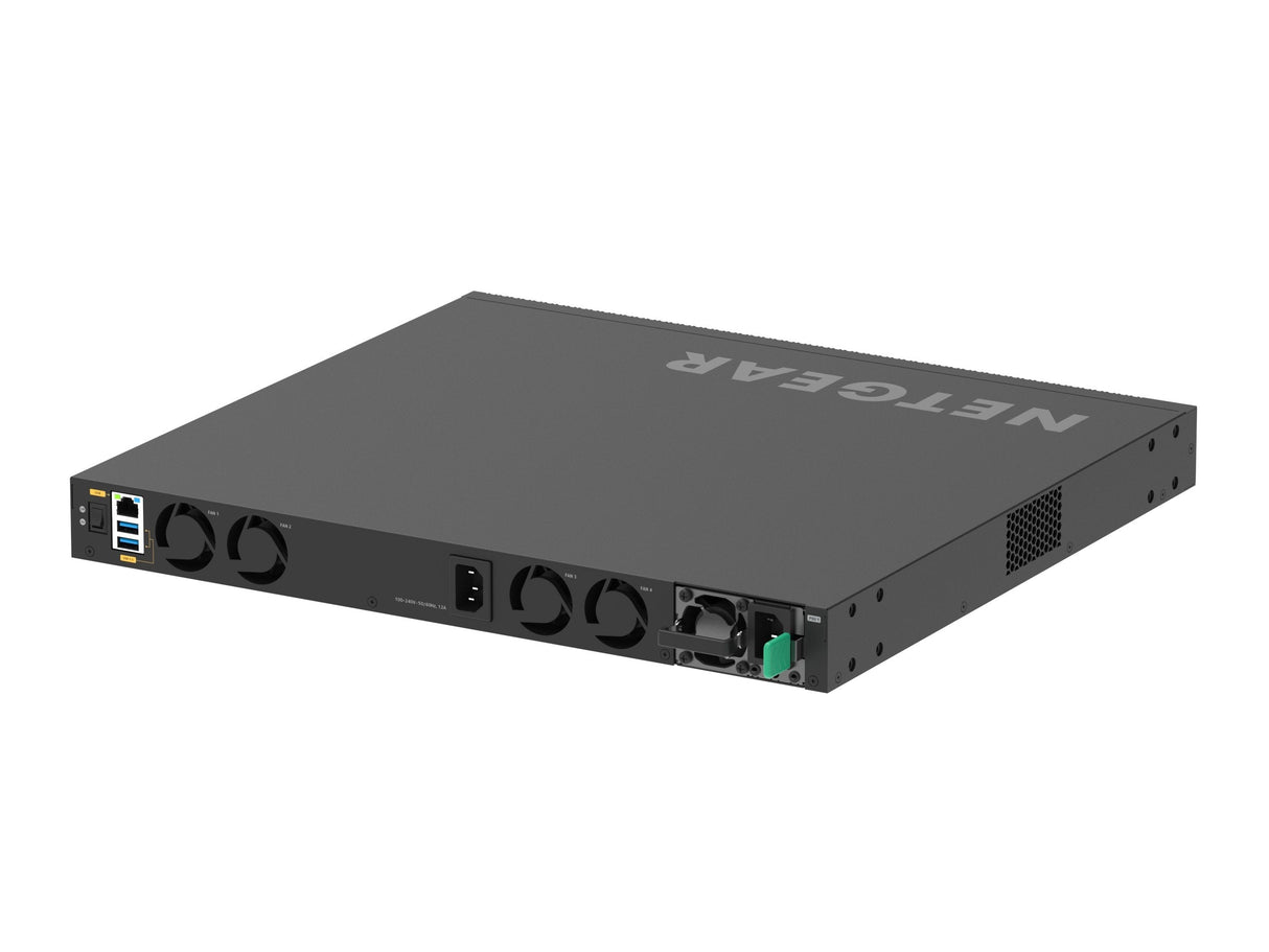 EAN 0606449161427 - NETGEAR M4350-24X4V Gestionado L3 10G Ethernet (100/1000/10000) Energía sobre Ethernet (PoE) 1U Negro imagen 2