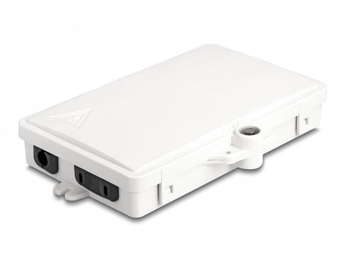 Lwl Verteilerbox Für Innen- Und Aussenbereich Ip65 Wasserfest Abschliessbar 2 Port Weiss