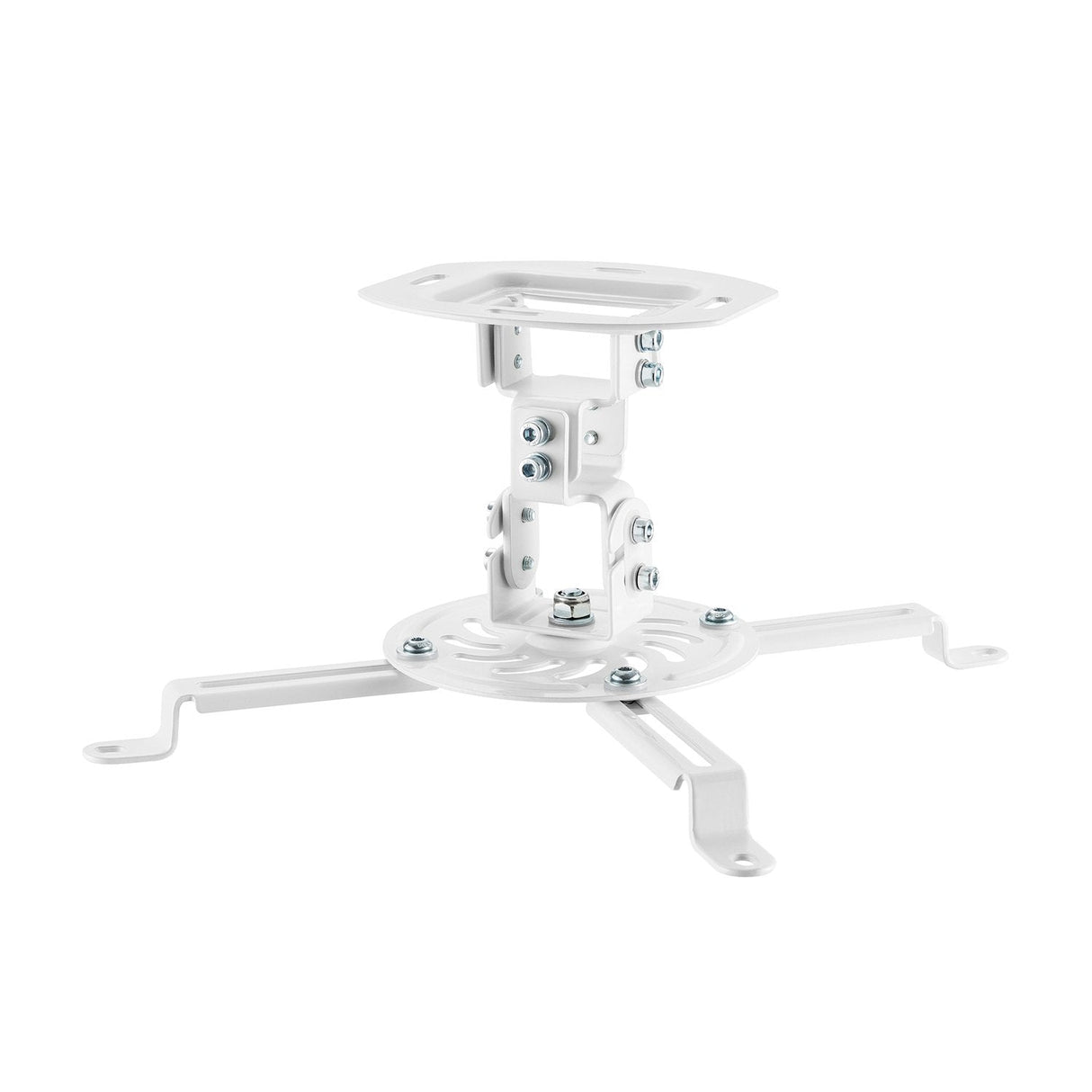Aisens Soporte Universal Giratorio - Inclinable De Techo Para Proyector - Hasta 13.5kg - Blanco