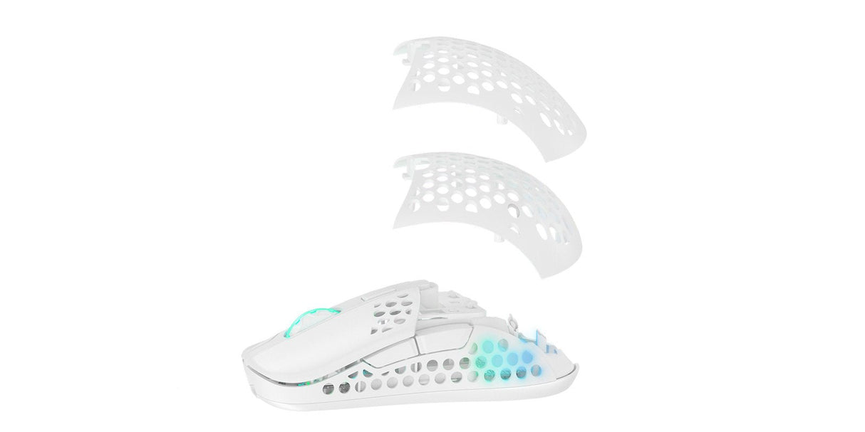 Xtrfy M42w-Rgb Ratón Ambidextro Rf Wireless + Usb Type-C Óptico