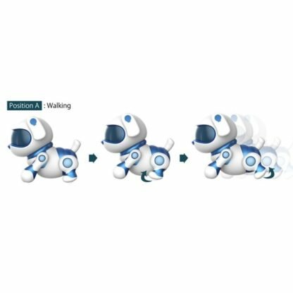 Mascota Robotica Bandai Mi Mascota Newborn Jumping Puppy