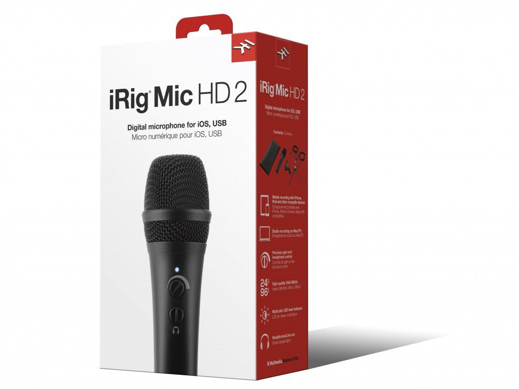 EAN 8025813656031 - IK Multimedia iRig Mic HD 2 Negro Micrófono para smartphone/teléfono móvil imagen 15