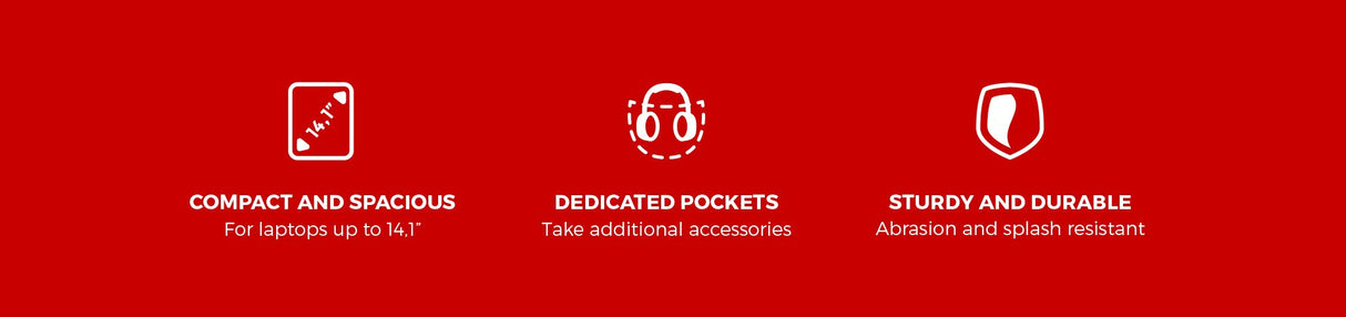 Natec Genesis Backpack Pallad 200 Negro 19inch