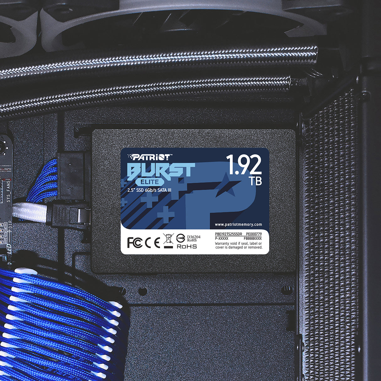 EAN 0814914027776 - Patriot Memory Burst Elite 1,92 TB 2.5" Serial ATA III imagen 5