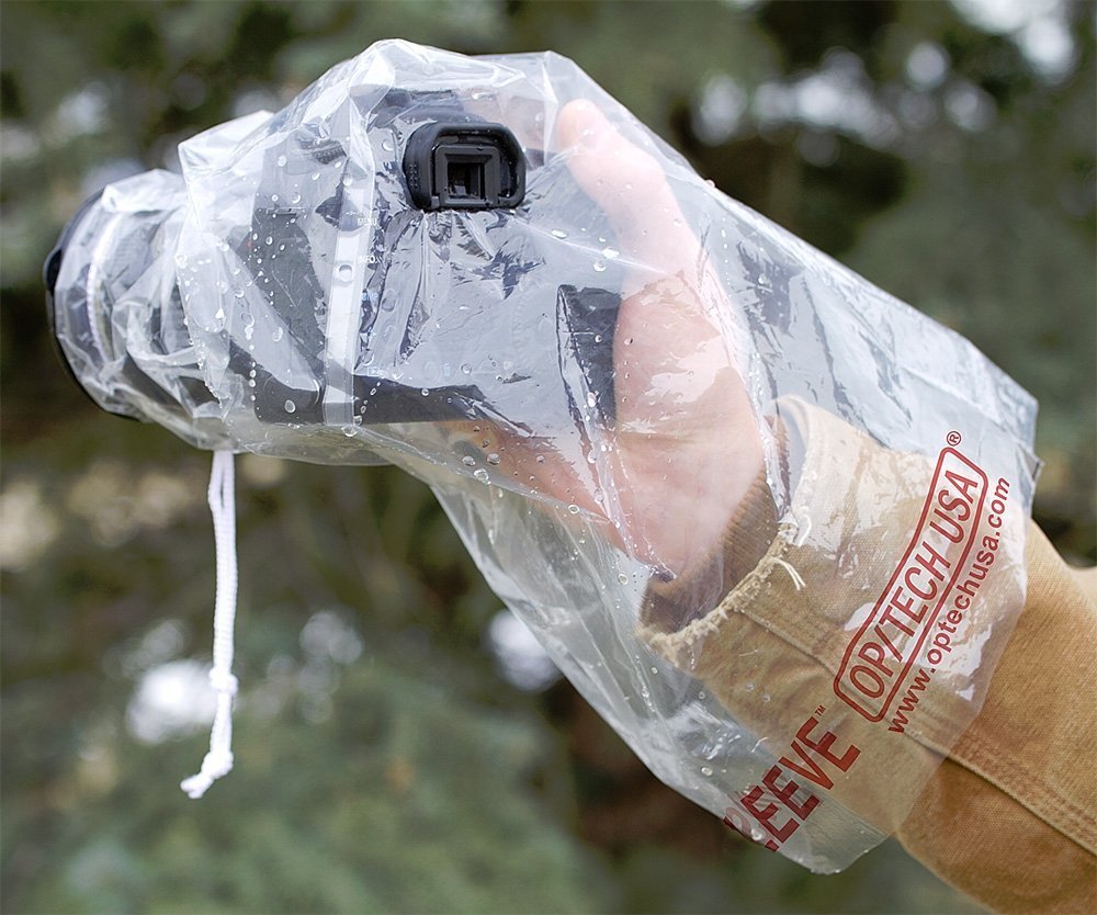 EAN 0711554901322 - OP/TECH USA Rainsleeve cubierta impermeable para cámaras Cámara DSLR Polietileno imagen 2